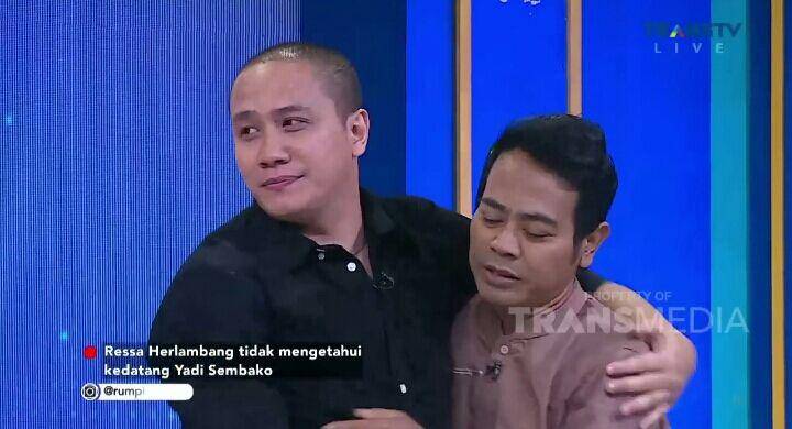 Ressa Herlambang dan Yadi Sembako (youtube.com/TRANS TV Official)