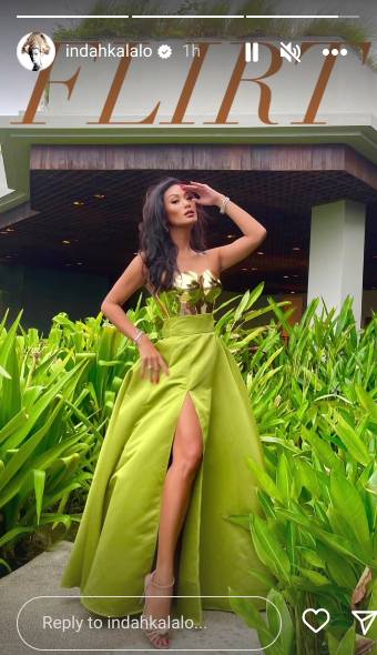 momen Indah Kalalo di pernikahan Patricia Gouw (instagram.com/indahkalalo)