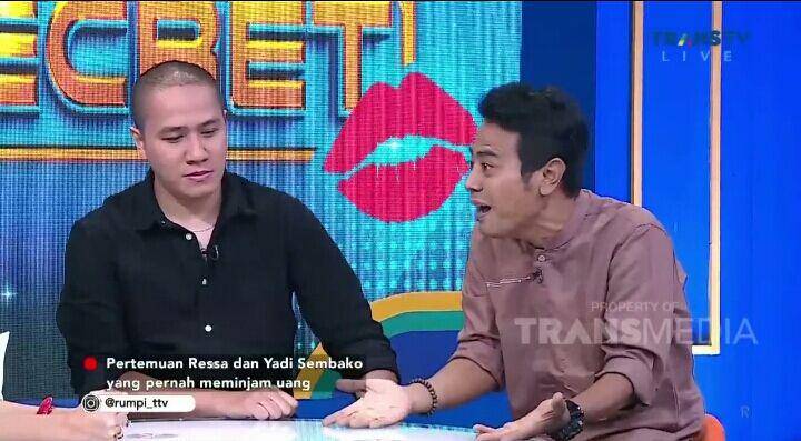 Ressa Herlambang dan Yadi Sembako (youtube.com/TRANS TV Official)
