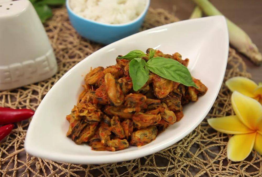 kerang bumbu bali (YouTube.com/Sajian Sedap)
