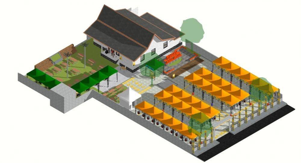 Selama tiga tahun terakhir geliat revitalisasi cagar budaya terus berkembang di Kota Metro, Lampung. (Dok. TACB).