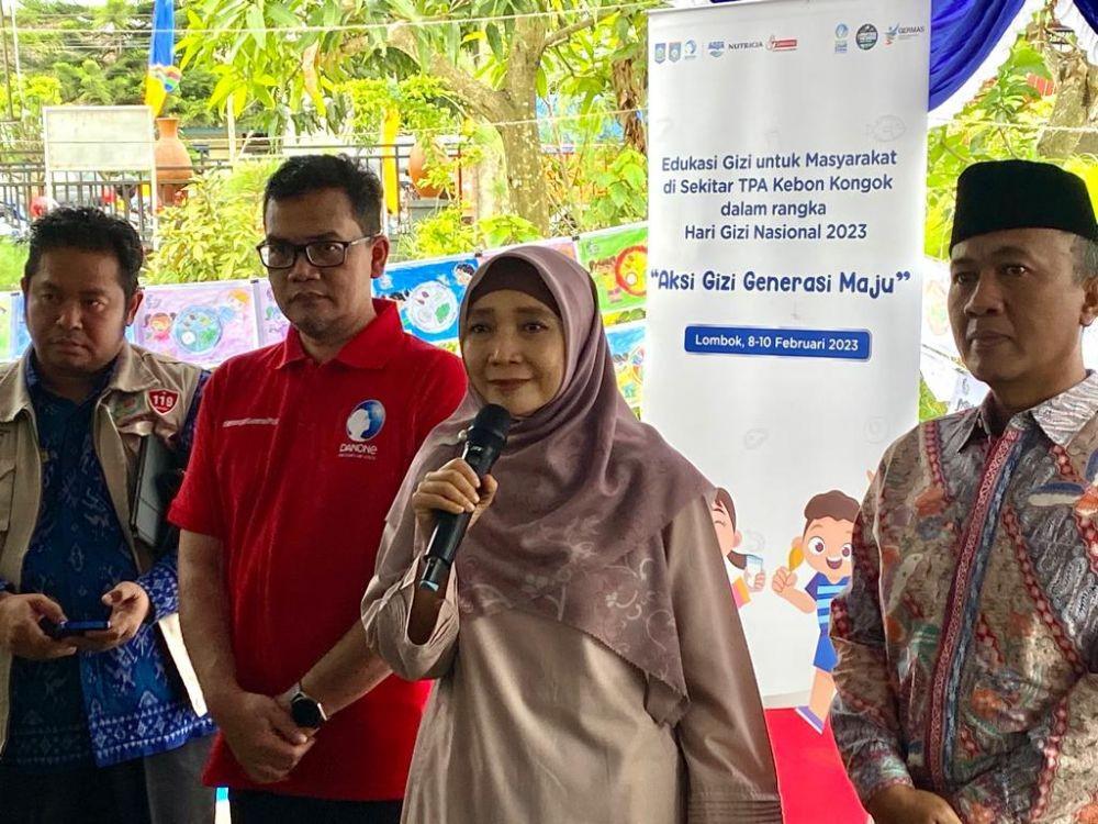 Atasi Stunting, Pemprov NTB bersama Danone Indonesia Edukasi Warga