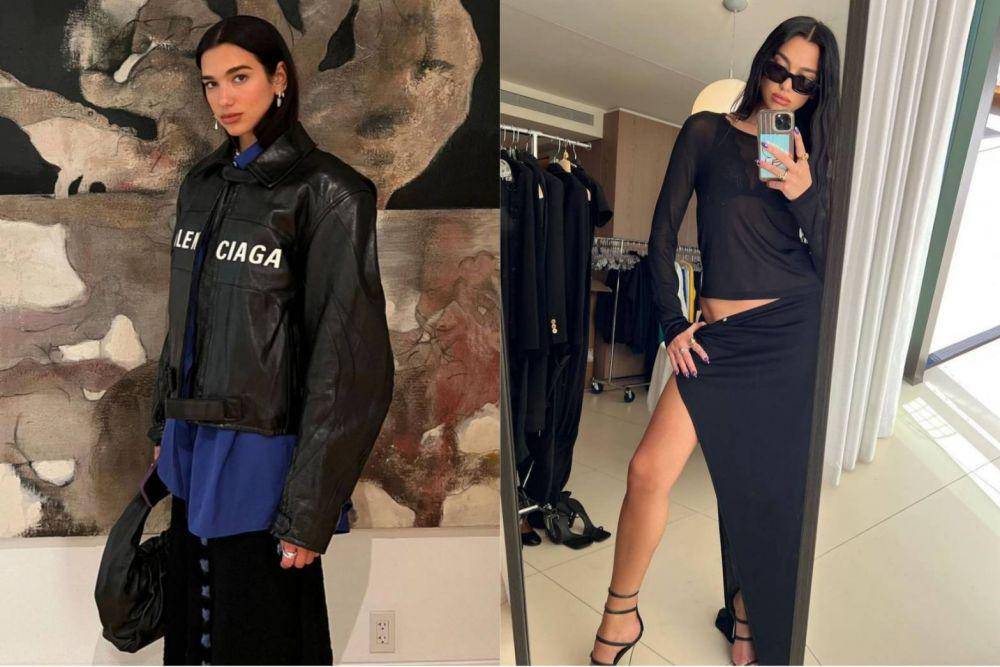 kolase potret Dua Lipa (instagram.com/dualipa)