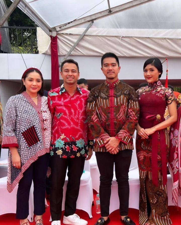 Kaesang dan Keluarga Raffi Ahmad (instagram.com/kaesangerina)