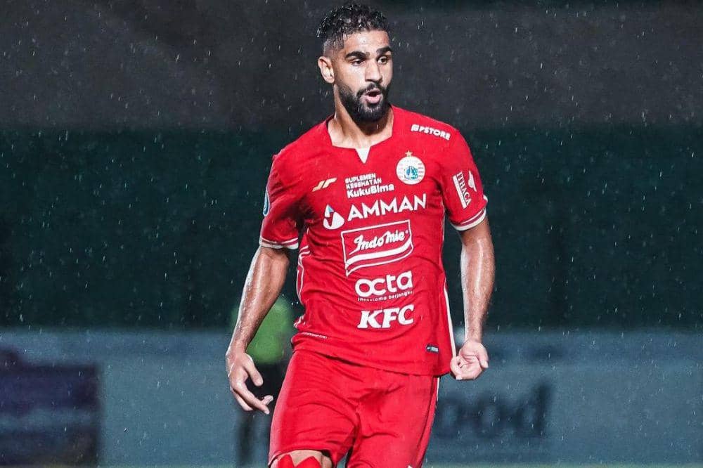 Abdulla Yusuf sebagai striker produktif Persija Jakarta di Liga 1 2022/2023. (instagram.com/persija)