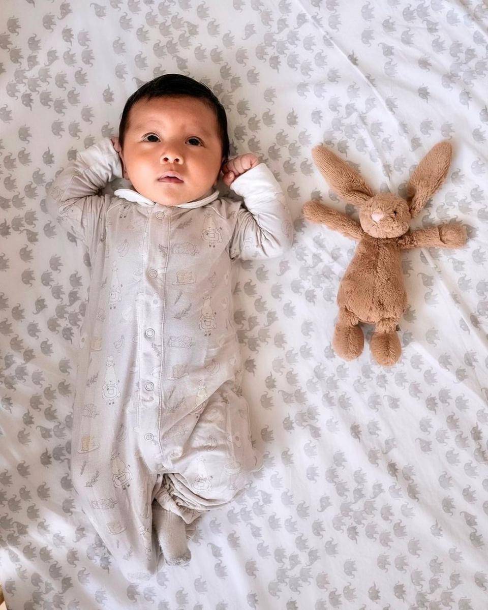 potret terbaru baby Timothee (instagram.com/tiffanysoetanto)