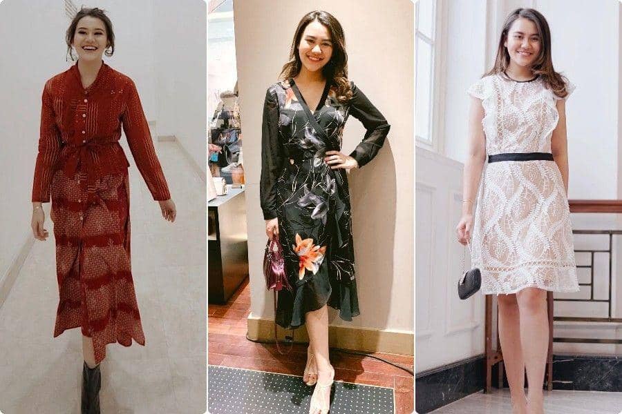 9 Dress Pesta ala Aaliyah Massaid, Referensi buat Gaya Simpel!