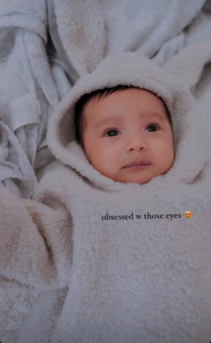 potret terbaru baby Timothee (instagram.com/tiffanysoetanto)