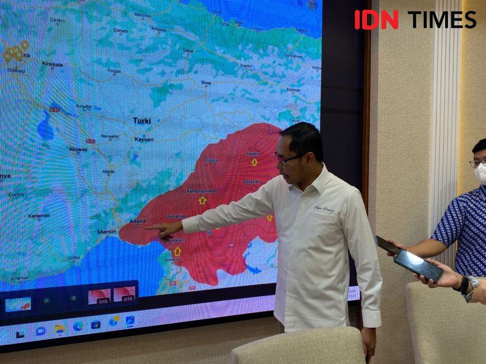 Direktur Perlindungan WNI Kementerian Luar Negeri RI Judha Nugraha. (IDN Times/Sonya Michaella)