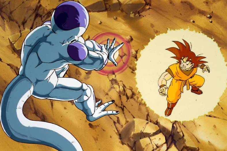 Frieza dan Son Goku (dok. Toei Animation/Dragon Ball)
