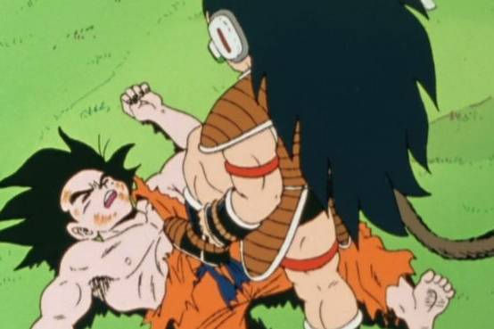 Son Goku dan Raditz (dok. Toei Animation/Dragon Ball)