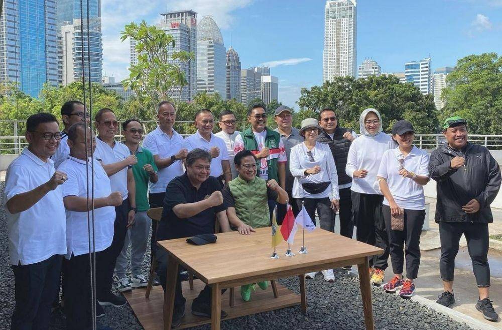 Partai Kebangkitan Bangsa (PKB) sedang menjajaki kemungkinan berkoalisi dengan Partai Golkar pada Jumat, (10/2/2023). (www.instagram.com/@cucun_centre)