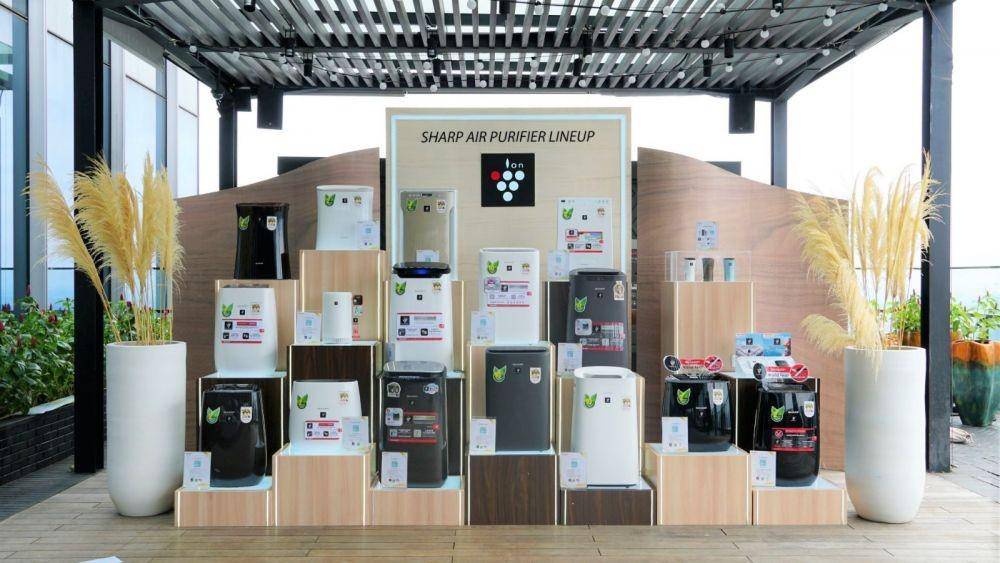 ilustrasi produk dehumidifier dan air purifier Sharp (dok. Sharp)
