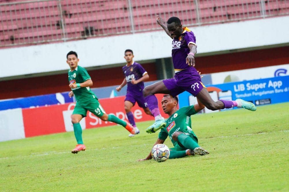 Pemain Persik Kediri saat melawan PSS Sleman. IDN Times/ istimewa