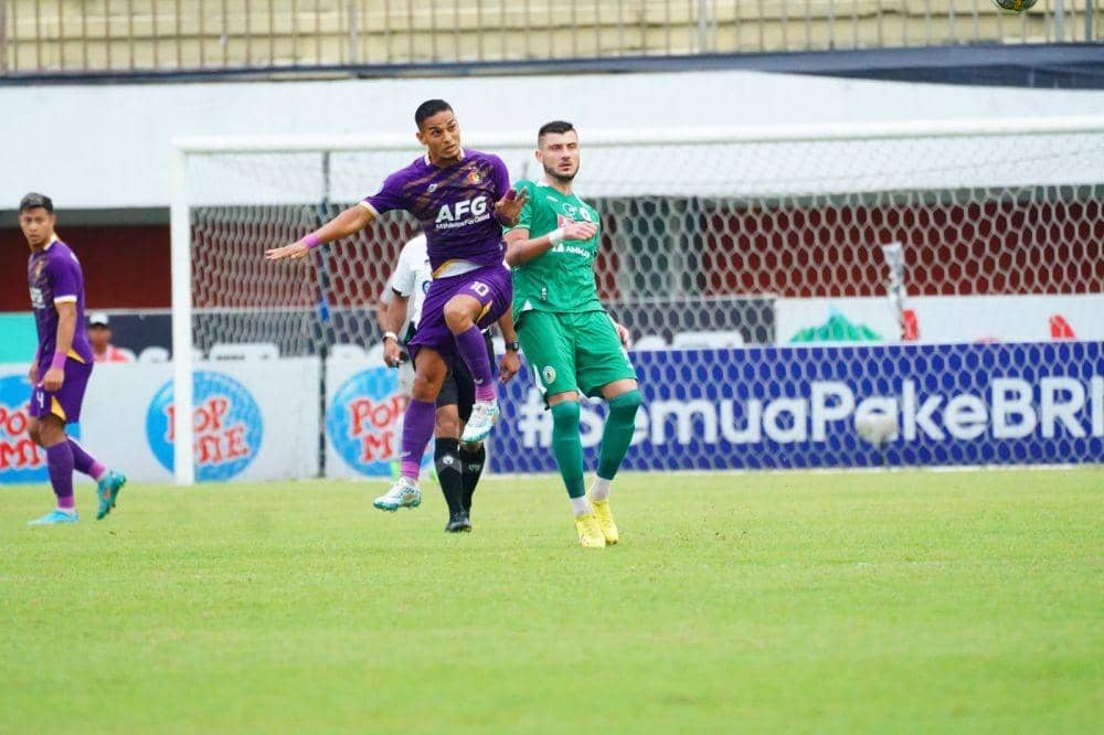 Pemain Persik Kediri saat melawan PSS Sleman. IDN Times/ istimewa