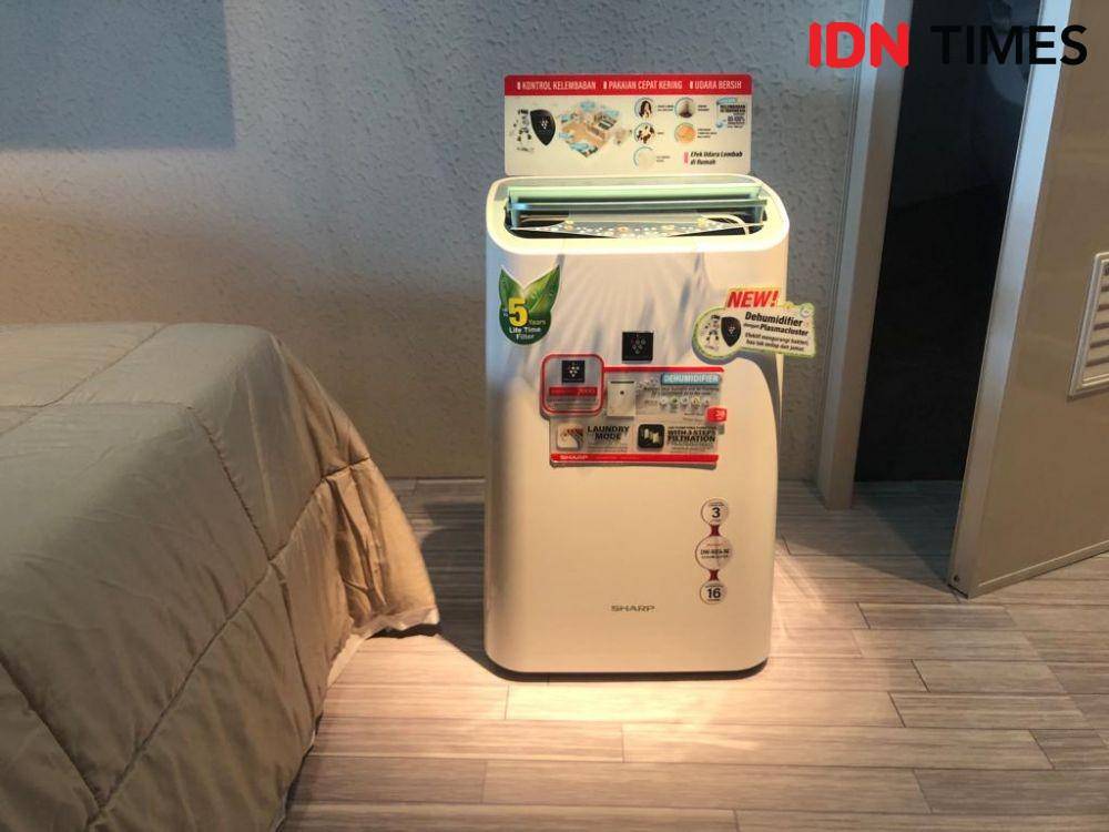 ilustrasi dehumidifier Sharp (IDN Times/Rifki Wuda Sudirman)