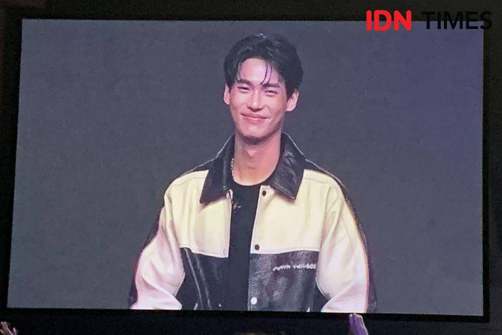 Fan Meeting Win Metawin di Kasablanka Hall, Jakarta pada Sabtu (11/2/2023) (IDN Times/Rafifa Shabira)