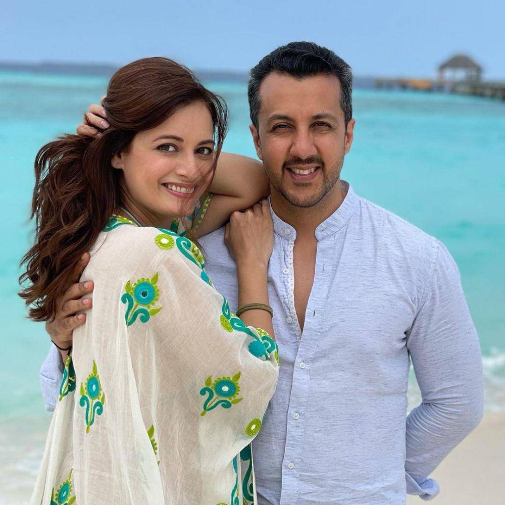 Dia Mirza dan suami (instagram.com/diamirzaofficial)