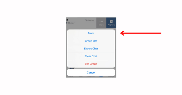 Screenshot WhatsApp oleh Zaki Narayan dok. WhatsApp