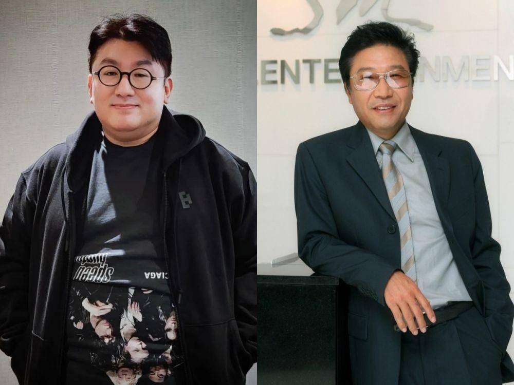 Bang Si Hyuk (instagram.com/hitmanb72) | Lee Soo Man (dok. SM Entertainment)