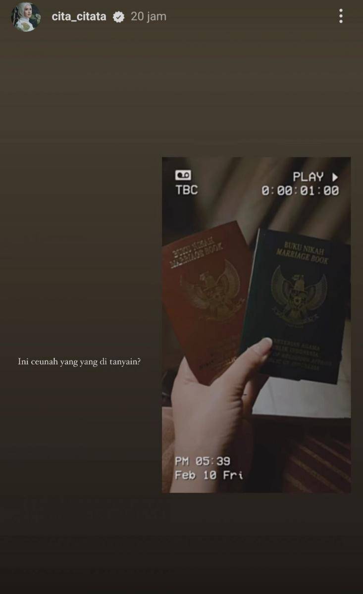 unggahan Cita Citata (instagram.com/cita_citata)