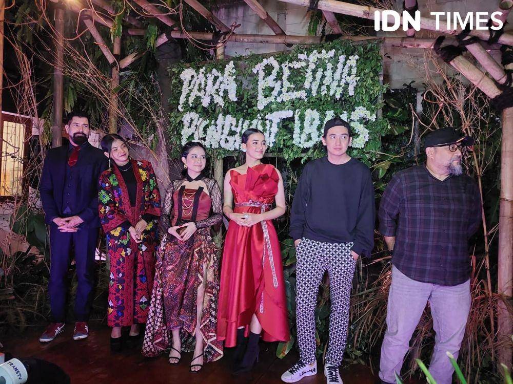 Film Para Betina Pengikut Iblis di kantor Falcon Pictures, pada Jumat (10/2/2023) (Dok. IDN Times/Erfah Nanda)