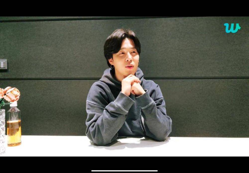 Jimin BTS di Weverse Live Jumat (10/2/2023) (dok. Weverse/BTS)