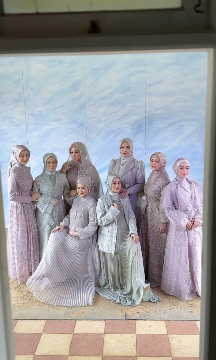 momen Geng Mamayu pemotretan (instagram.com/aurelie.hermansyah)