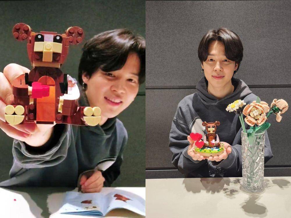 Jimin BTS di Weverse Live Jumat (10/2/2023) (dok. Weverse/BTS)