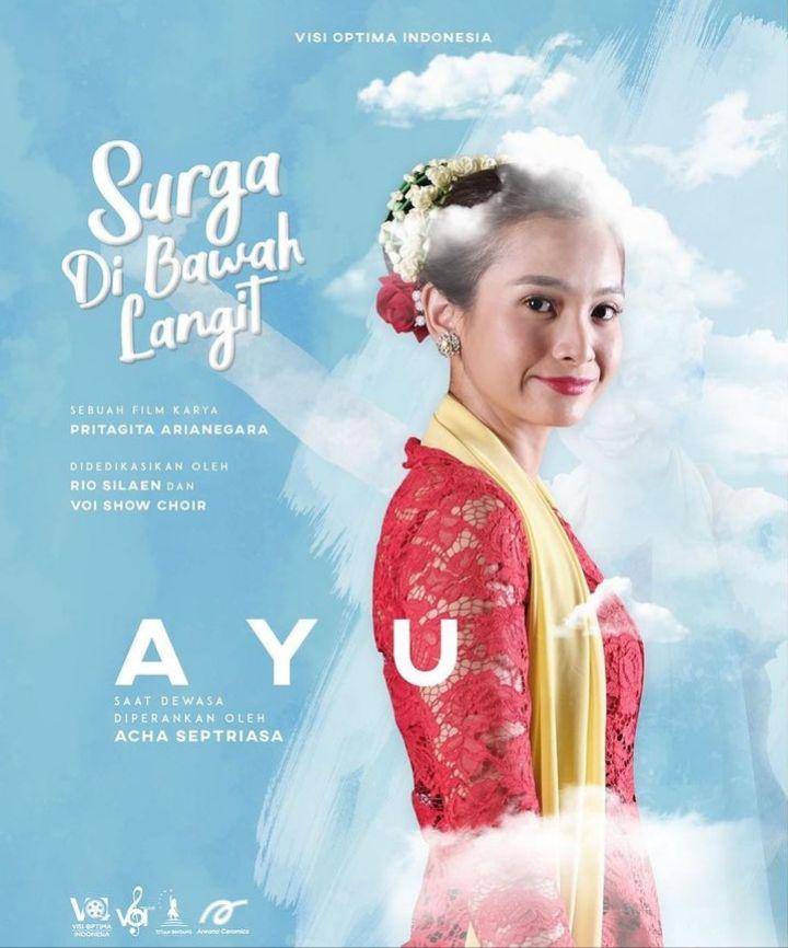 Potret Acha Septriasa sebagai Ayu saat Dewasa (instagram.com/filmsurgadibawahlangit)