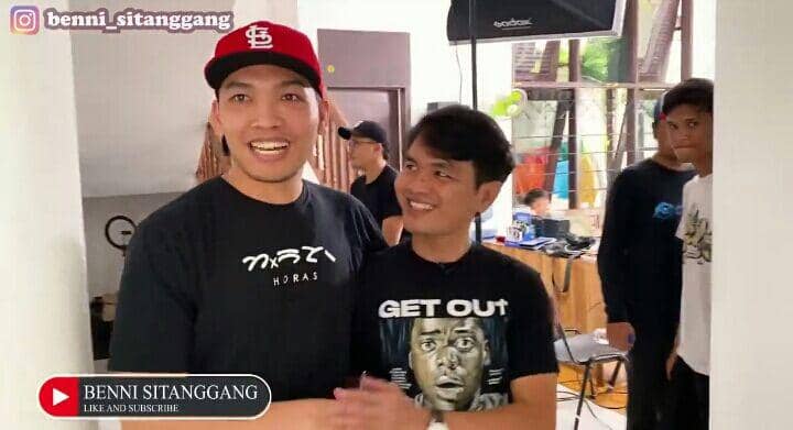 Benni Sitanggang dan seleb Indonesia (youtube.com/Benni Sitanggang)