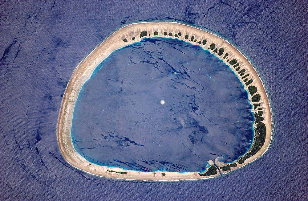 Potret Nukuro Atoll (nasa.gov)