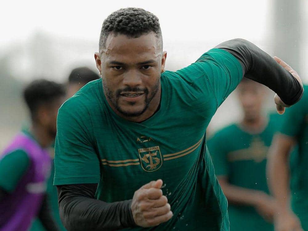 Paulo Victor sebagai striker andalan baru Persebaya di Liga 1 2022/2023. (instagram.com/officialpersebaya)