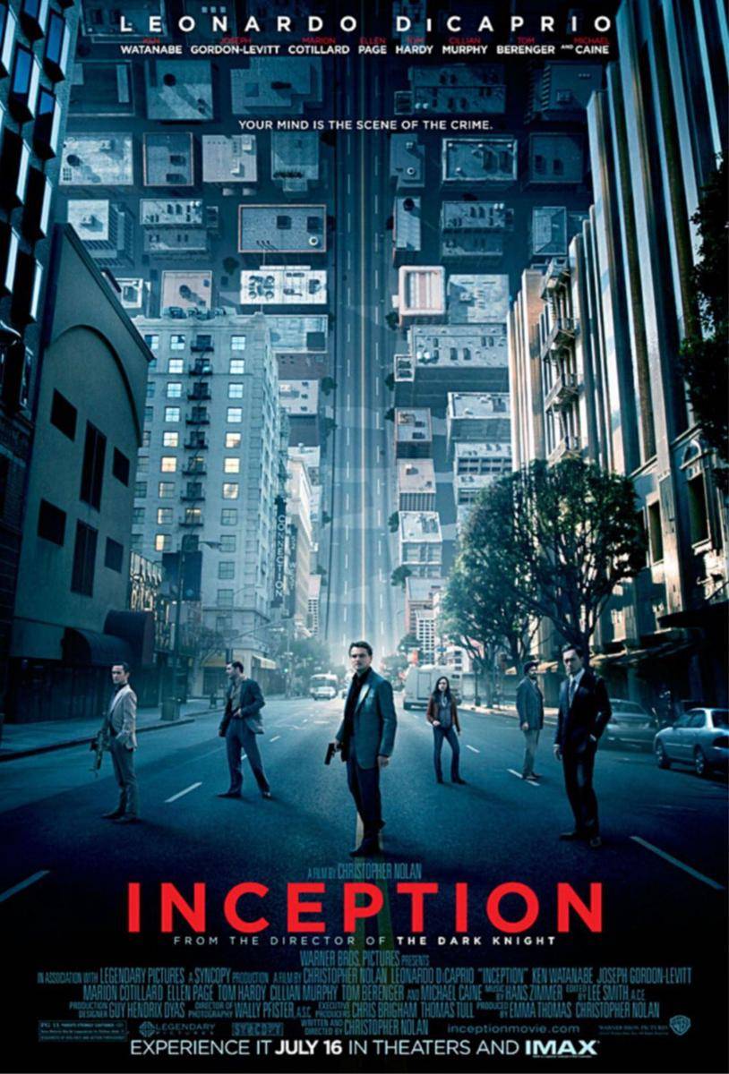 poster film Inception (dok. Warner Bros. Pictures/Inception)