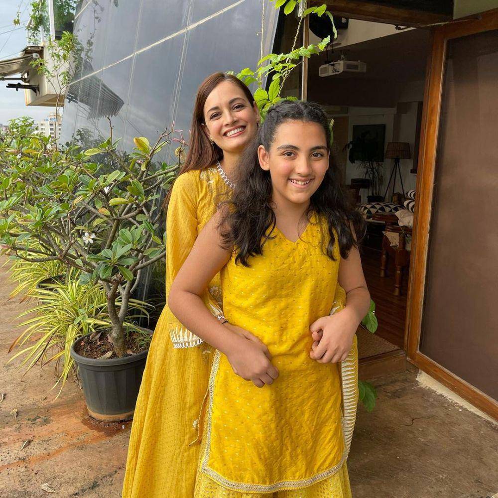 Dia Mirza dan Samaira (instagram.com/diamirzaofficial)