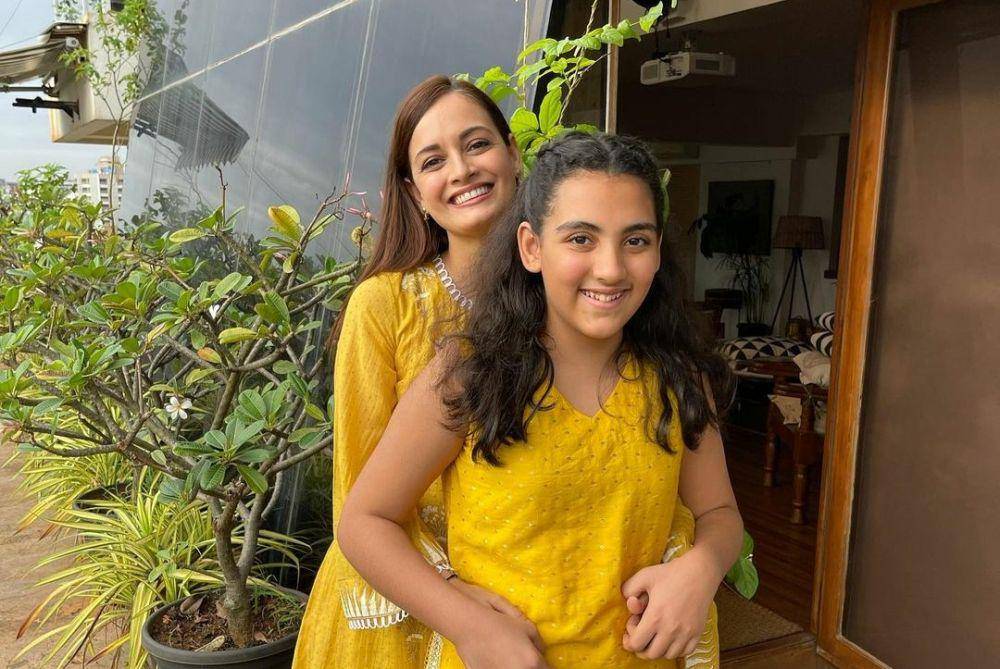 Dia Mirza dan Samaira (instagram.com/diamirzaofficial)