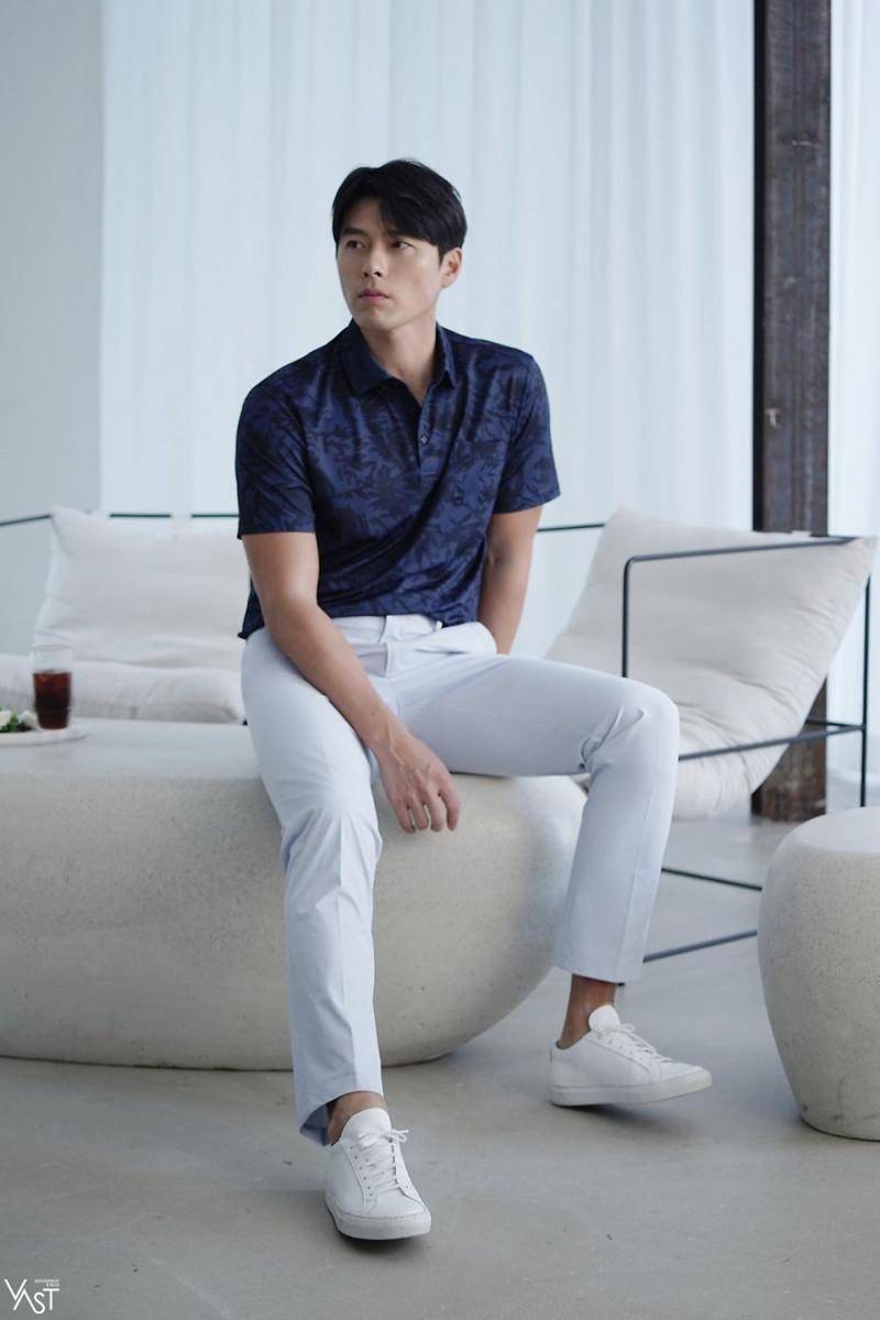 OOTD warna cerah ala Hyun Bin (dok. VAST Entertainment)