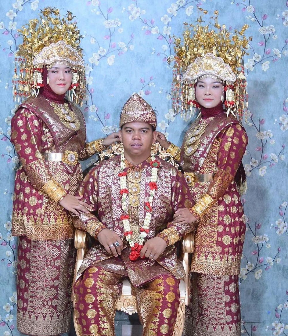 Lagi-lagi Pria di Muba Nikahi 2 Wanita, Foto Pranikah Viral