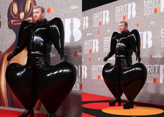 Kenakan Outfit Unik, Sam Smith Curi Perhatian di Brit Awards 2023