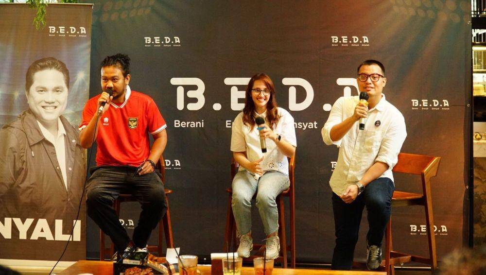 Erick Thohir di Bali jelang KLB PSSI. (Dok. B.E.D.A.)