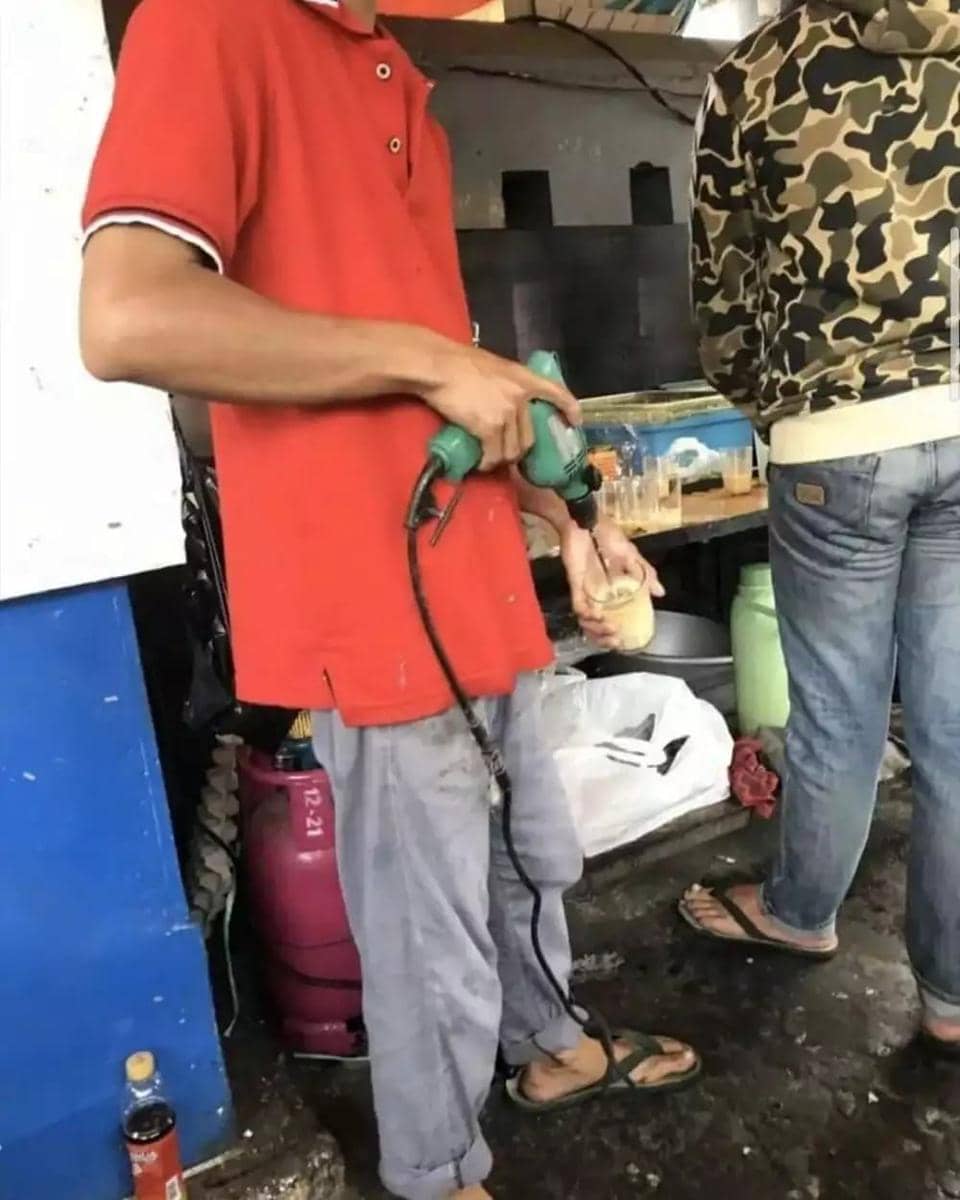 alat untuk berjualan yang gak biasa (instagram.com/sukijan.id)