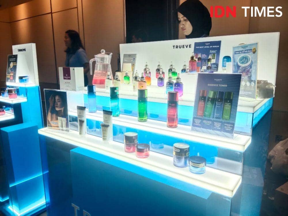 The Journey to 100 Synergistic Barrier di Thamrin Nine Ballroom, Jakarta. Minggu (12/2/2023). IDN Times/Adyaning Raras