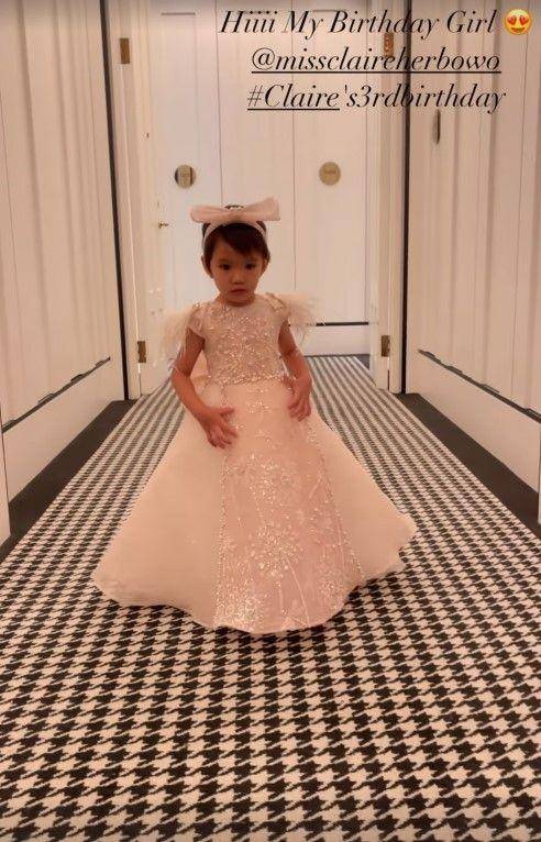 ulang tahun Claire (Instagram.com/shandyaulia)