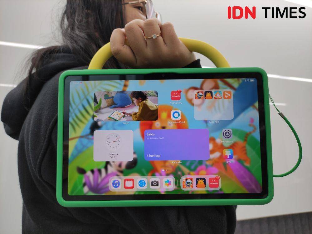Huawei MatePad SE Kids Edition (IDN Times/Alfonsus Adi Putra)