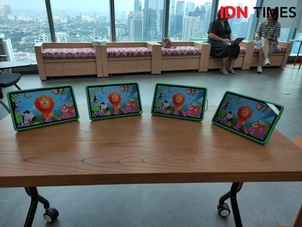 Huawei MatePad SE Kids Edition (IDN Times/Alfonsus Adi Putra)