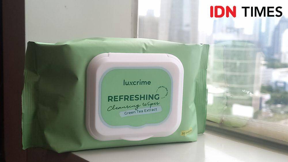 Luxcrime hadirkan Luxcrime Intensive Cleansing Series sebagai pembersih wajah dan makeup. (IDN Times/Aprodithe Kyrie)