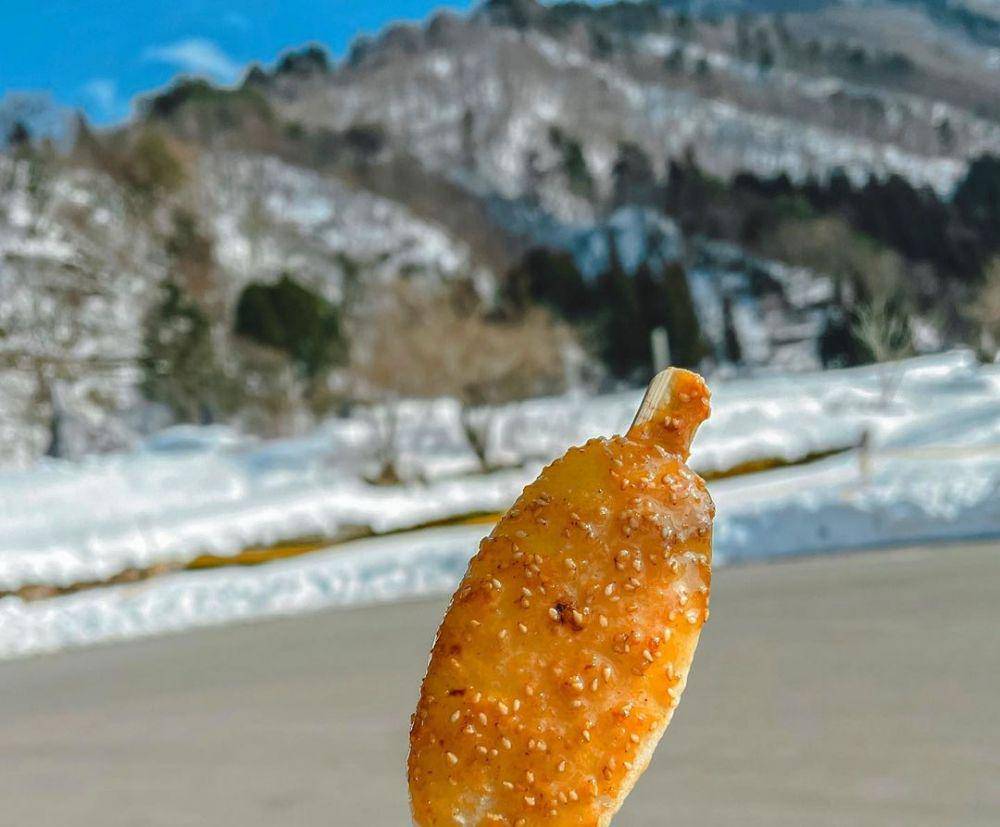 momen Via Vallen dan suami di Shirakawa-Go (instagram.com/viavallen)