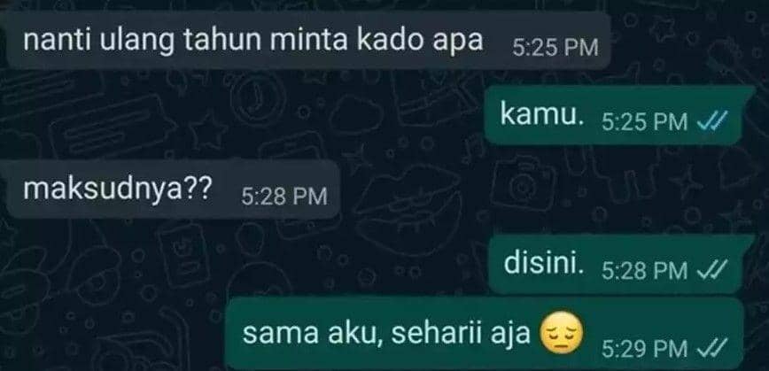 chat kasih hadiah ke pacar (instagram.com/awreceh.id)