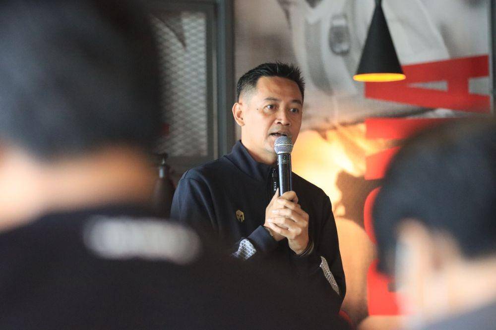 Calon Ketua Umum PSSI 2023-2027, Doni Setiabudi. (Dok. PSSI Pers).