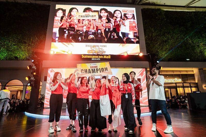 Bigetron Era, Tim Pemenang Mobile Legend Women's Invitational 2023. (Dok. KINCIR)